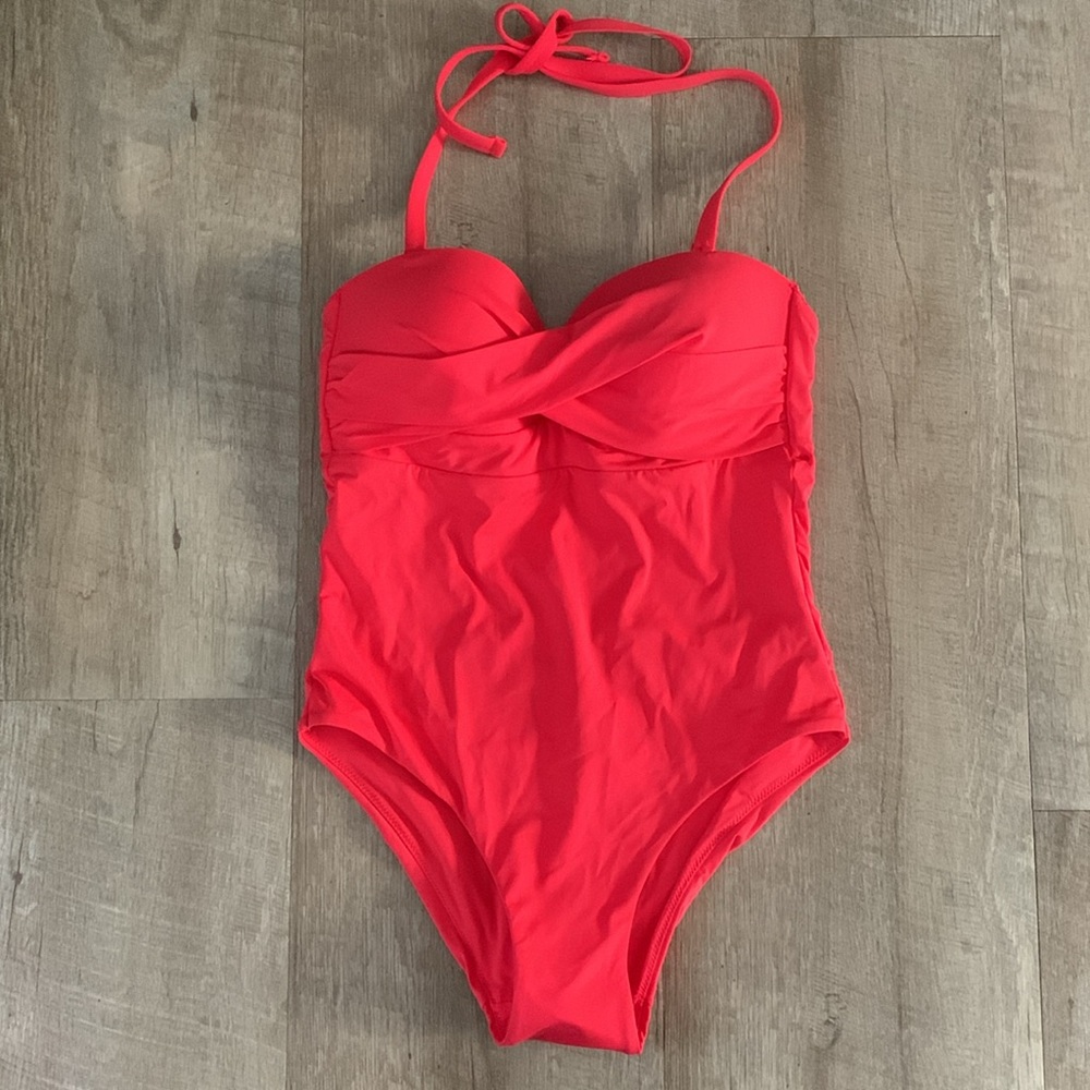 Knix Sculpt One Piece Pink Pepper One Piece Size Small - Picture 2 of 10